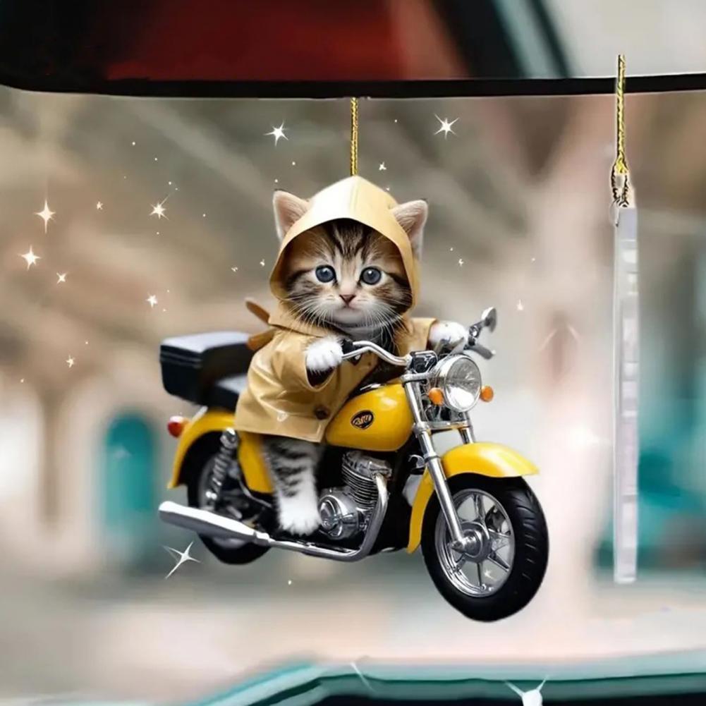 Car Accessories Xmas - Super Cute Car Mirror Hanging Ornament