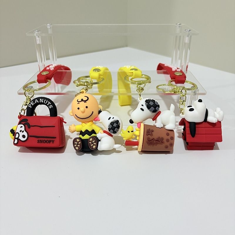 Car Accessories Girl - Snoopy Keychain Kawaii Car Keychain Girl