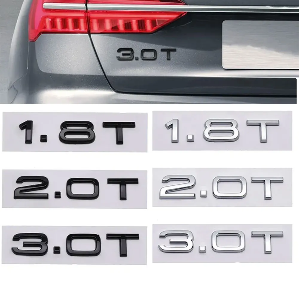 3D ABS 1.8T 2.0T 3.0T Logo Let - огляд і ціна Car Accessories Logo