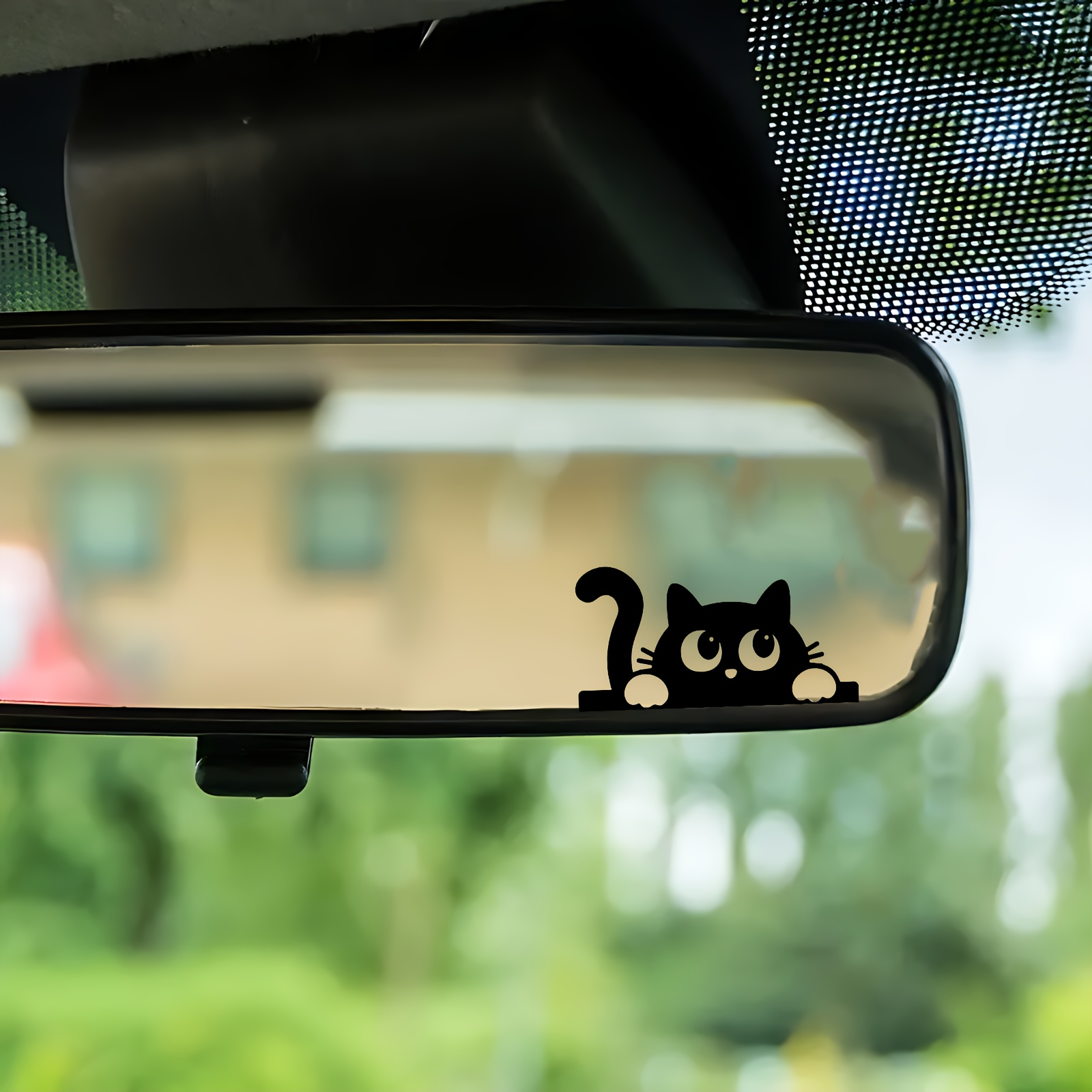 Cute Cat Car Rearview Mirror S - огляд і ціна Car Accessories Xmas