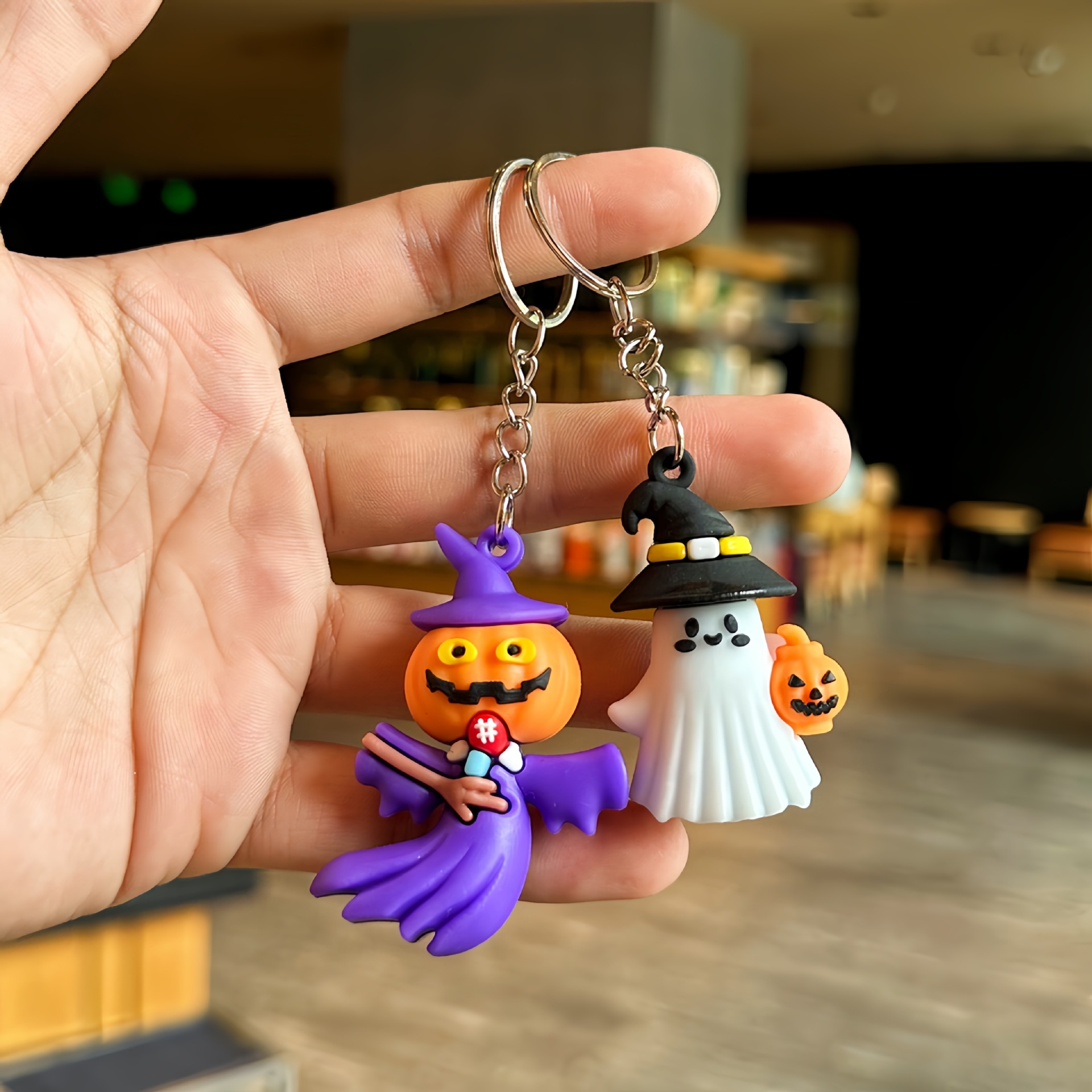 New Halloween Key Chain Pendan - огляд і ціна Car Accessories Girl