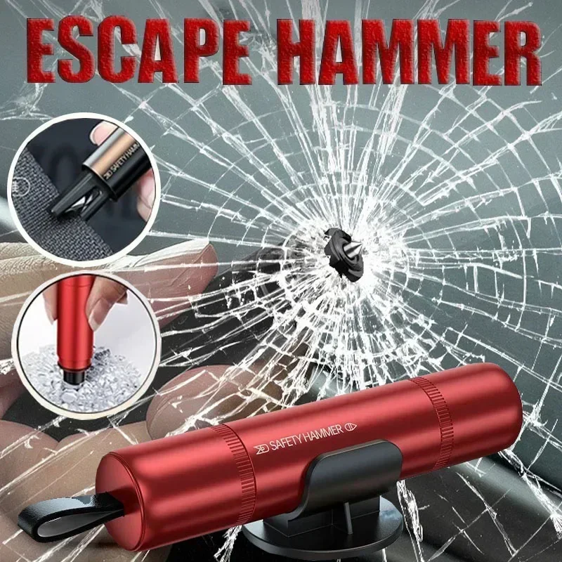 2 In 1 Car Safety Hammer Mini  - огляд і ціна Car Emergency Tool Kit