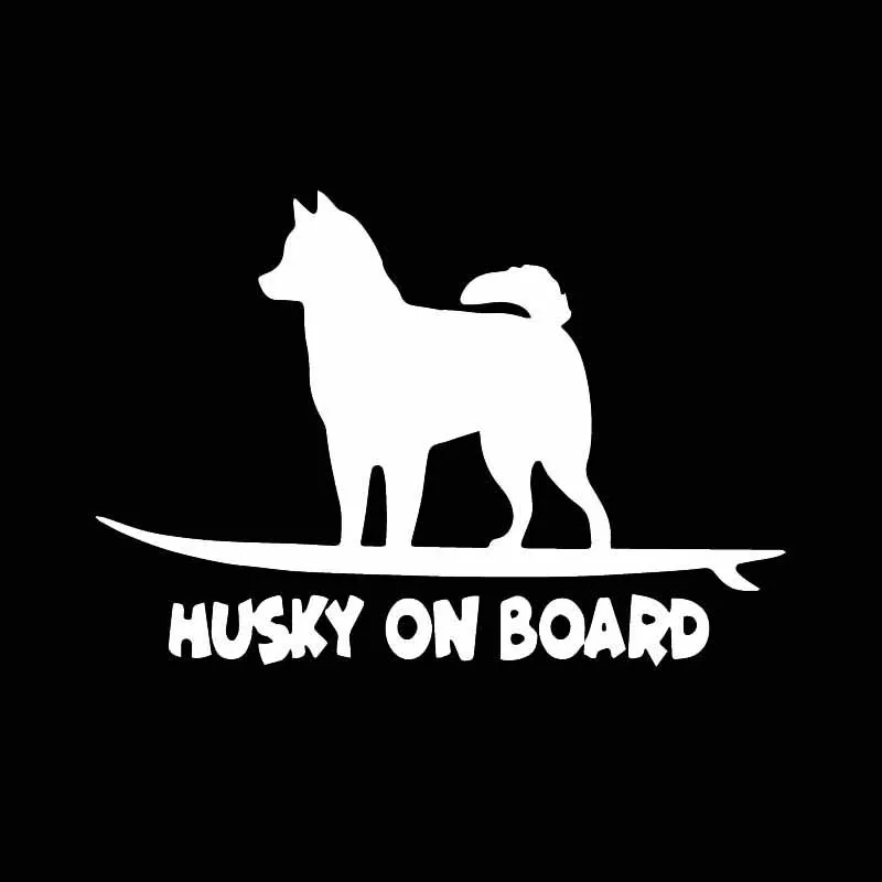 OFK  Funny Decal PVC Husky On  - огляд і ціна Car Accessories Quotes