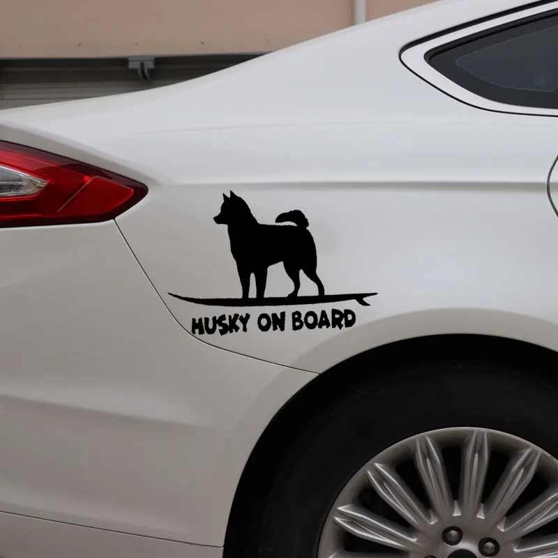 OFK  Funny Decal PVC Husky On  - огляд і ціна Car Accessories Quotes