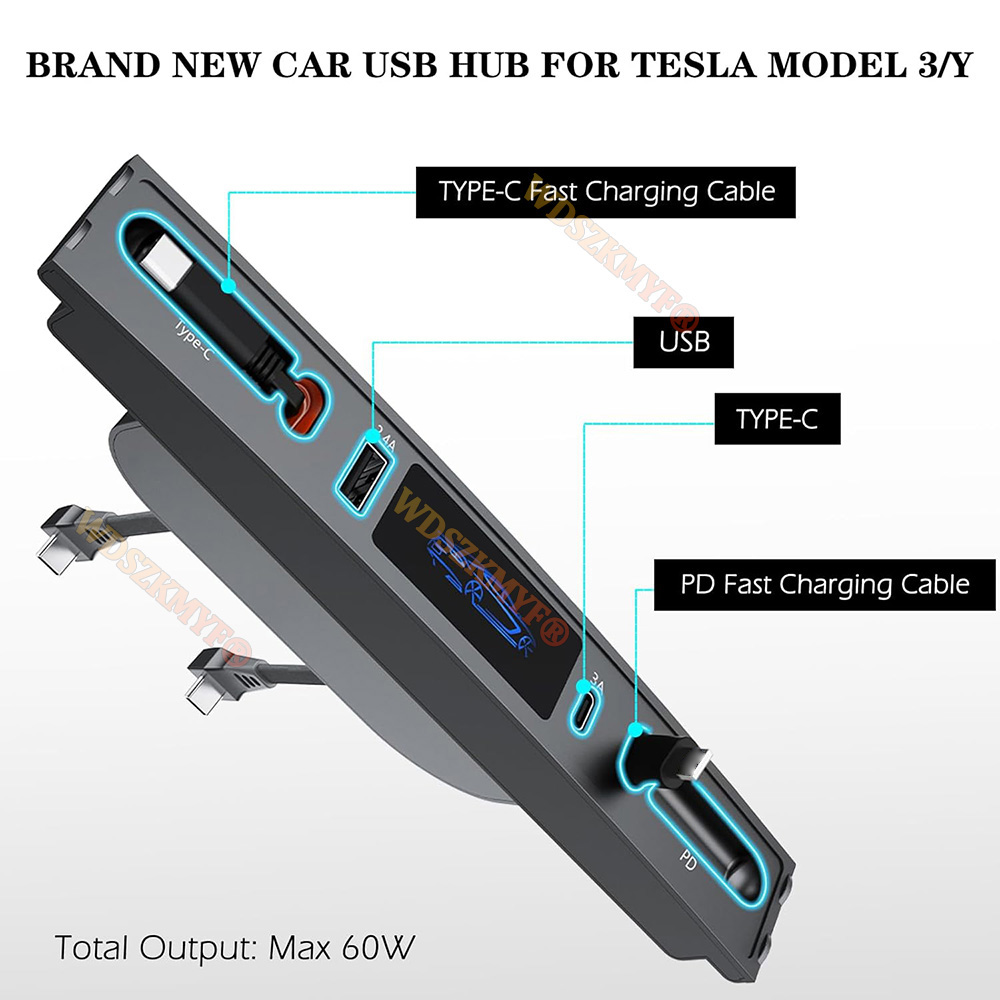 Car USB Charger Multi Port for - огляд і ціна Car Accessories Logo