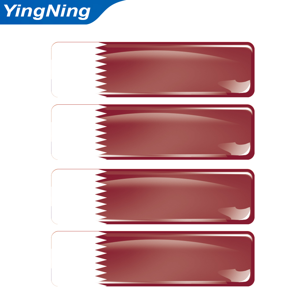 4PCS Qatar Flag Sticker Vinyl  - огляд і ціна Car Accessories Qatar