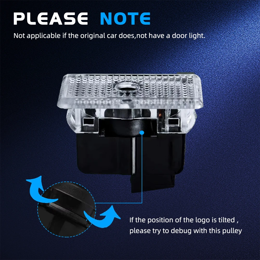 HAOLIDE Car Door LED Logo Proj - огляд і ціна Car Accessories Logo