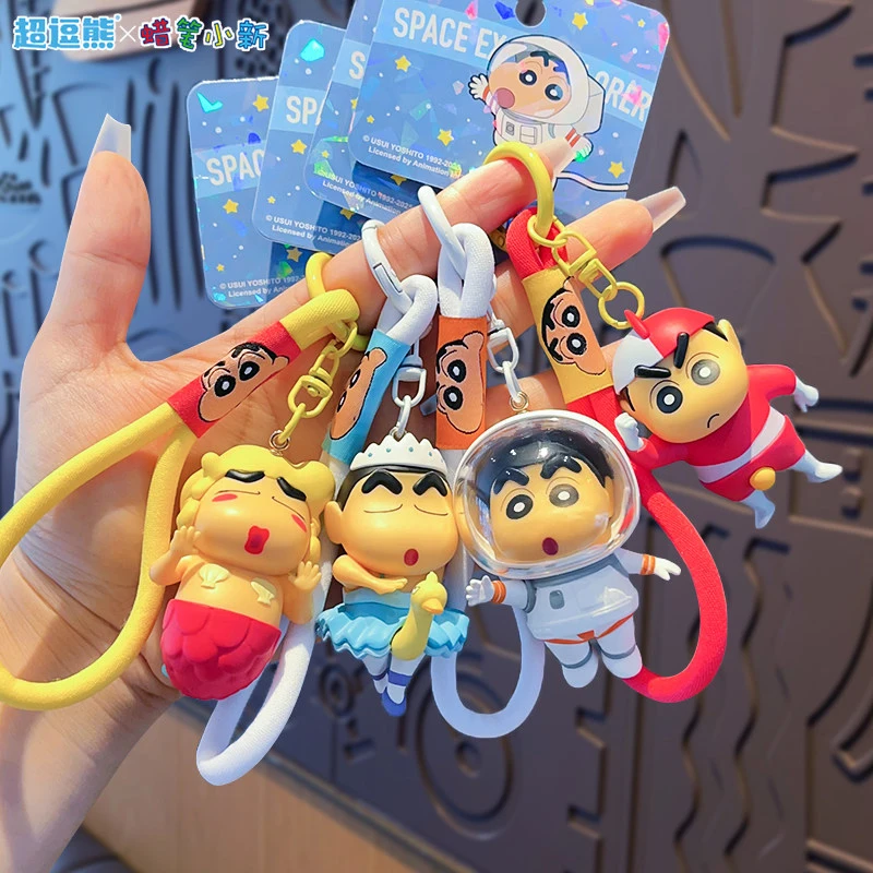 Crayon Shin Chan Cartoon Keych - огляд і ціна Car Accessories Girl