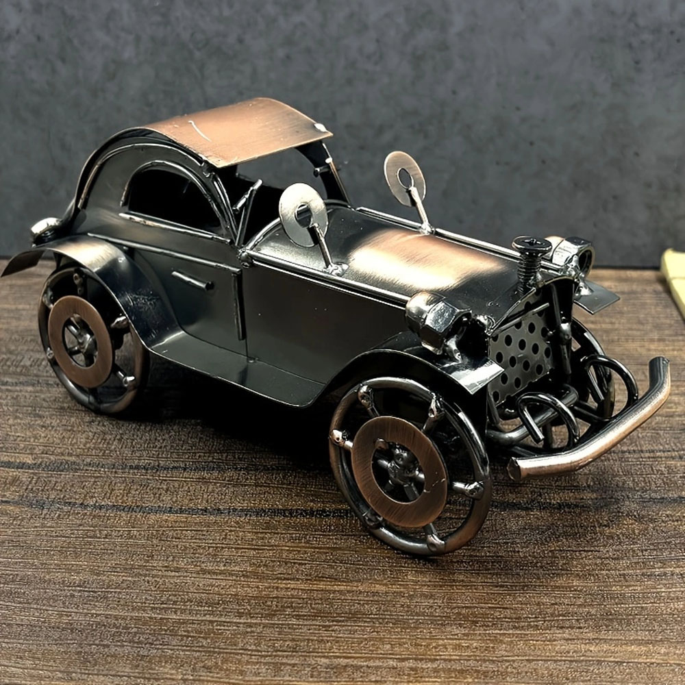 Antique Iron Car Model Ornamen - огляд і ціна Car Accessories Xmas