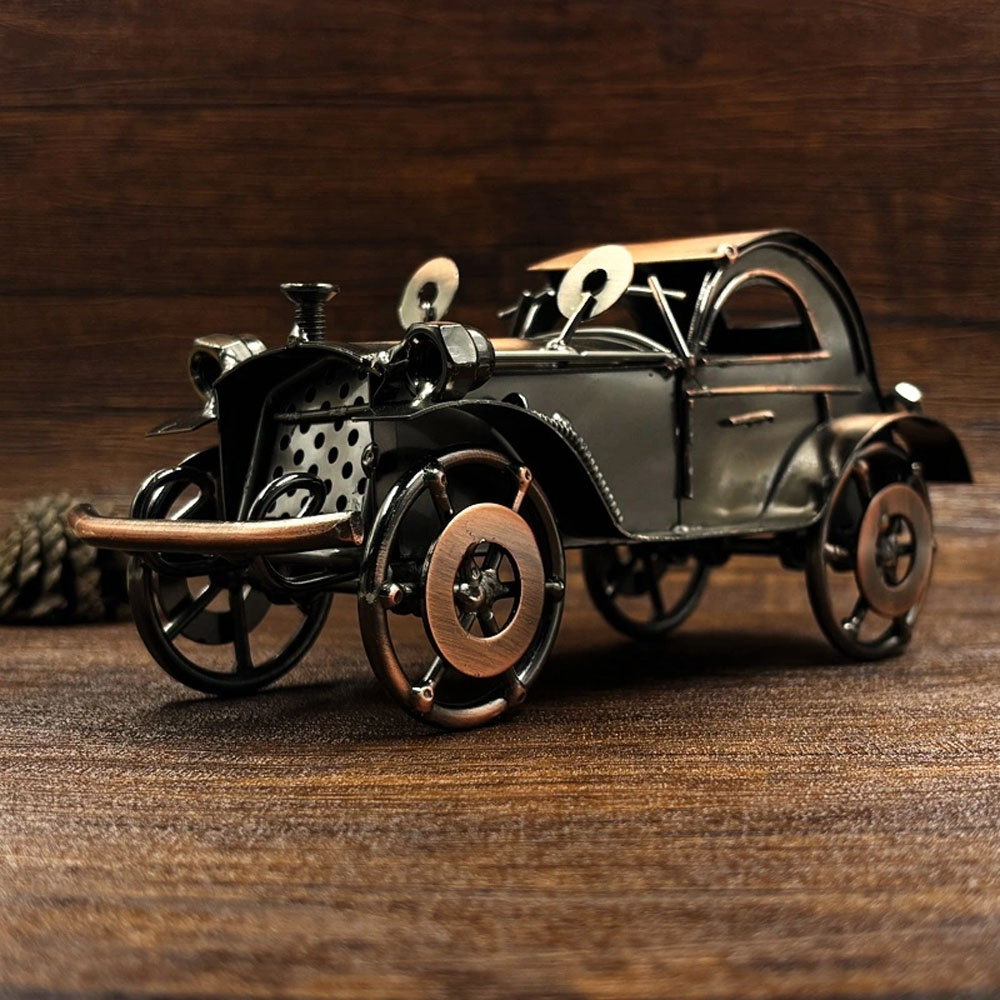 Antique Iron Car Model Ornamen - огляд і ціна Car Accessories Xmas