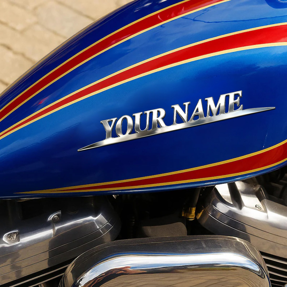Metal Trendy YOUR NAME Sticker - огляд і ціна Car Accessories Logo