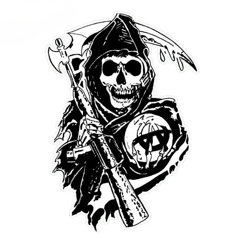 Car Sticker Sons of Anarchy An - огляд і ціна Car Accessories Quotes