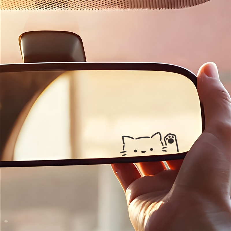 2pcs Cartoon Peeking Cat Car M - огляд і ціна Car Accessories Quotes
