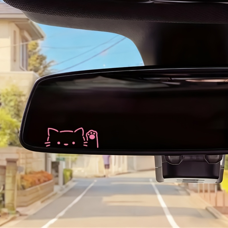 2pcs Cartoon Peeking Cat Car M - огляд і ціна Car Accessories Quotes
