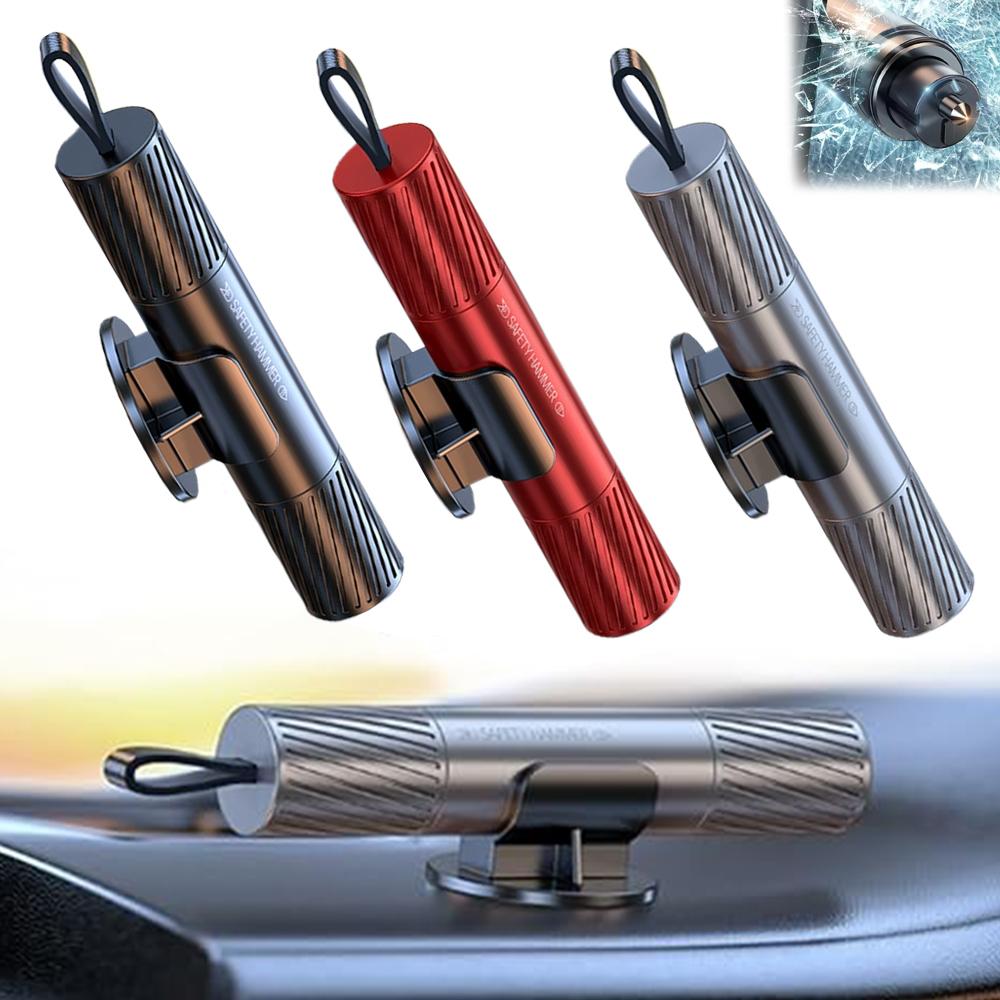 2 In 1 Car Safety Hammer Mini  - огляд і ціна Car Emergency Tool Kit