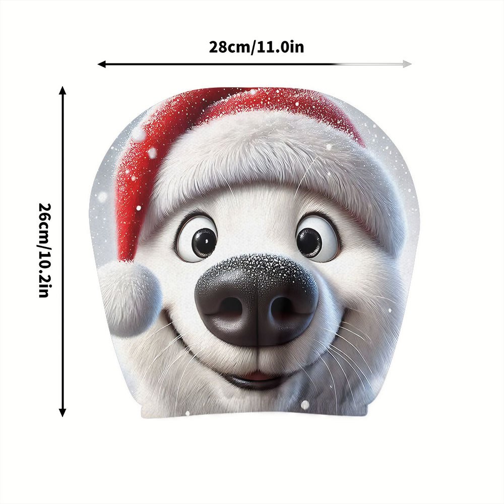 2pcs Christmas hats, cute pupp - огляд і ціна Car Accessories Xmas