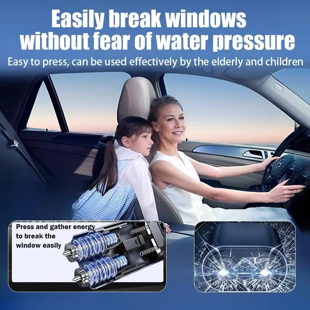 Car Safety Hammer 2-in-1 Windo - огляд і ціна Car Emergency Tool Kit