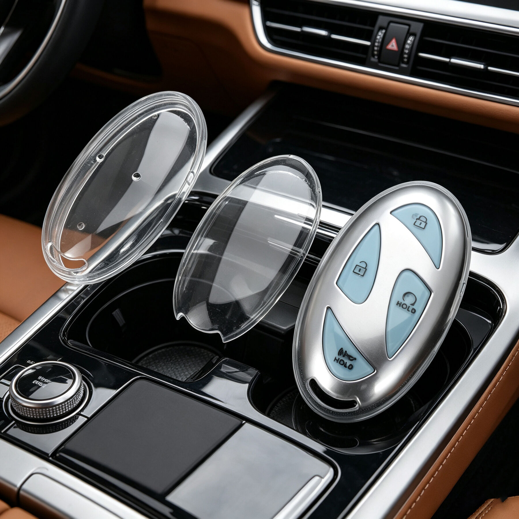 Soft TPU Key Cover Holder For  - огляд і ціна Car Accessories Xmas
