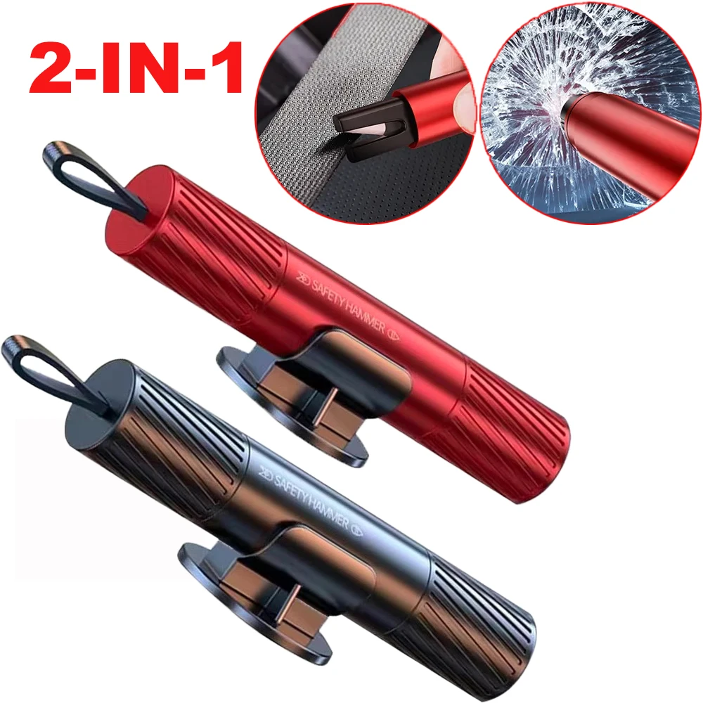 2 In 1 Car Safety Hammer Mini  - огляд і ціна Car Emergency Tool Kit