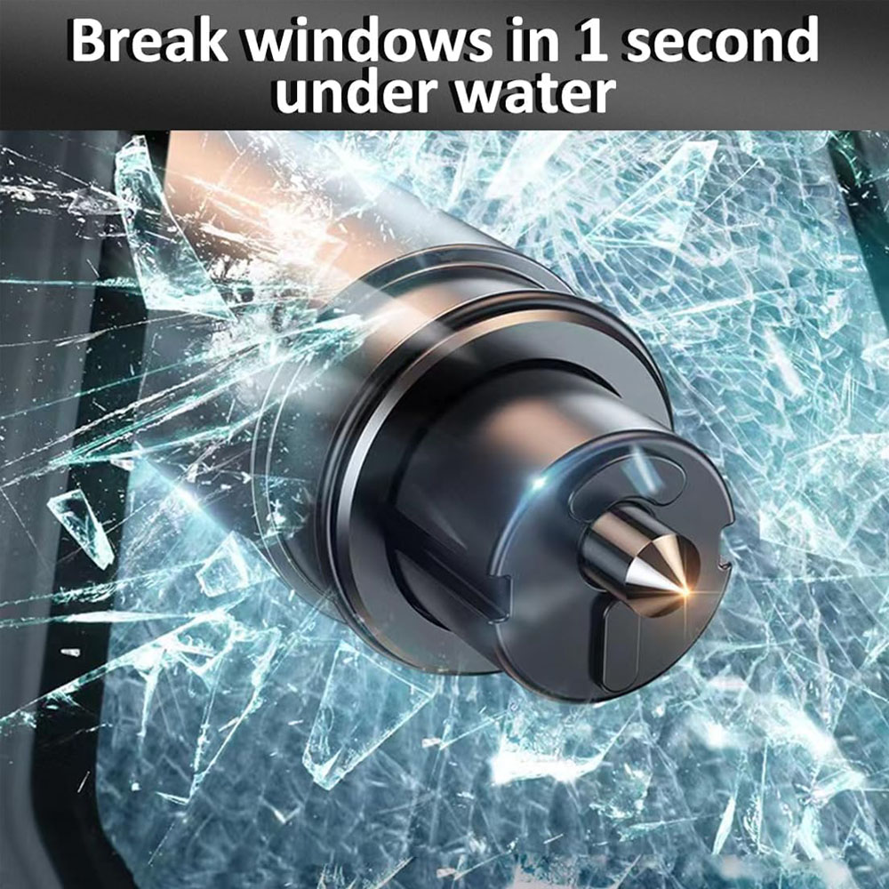2 In 1 Car Safety Hammer Mini  - огляд і ціна Car Emergency Tool Kit