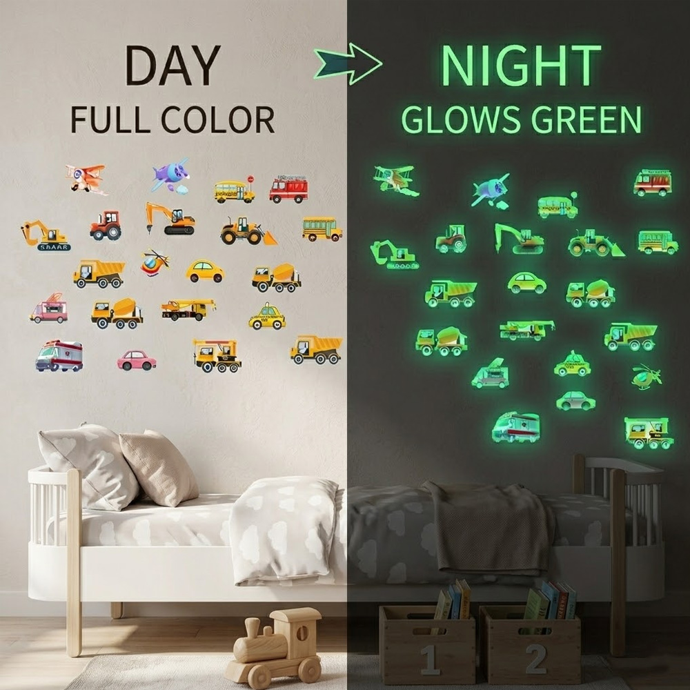Luminous Car Wall Sticker 21Pc - огляд і ціна Car Accessories Quotes