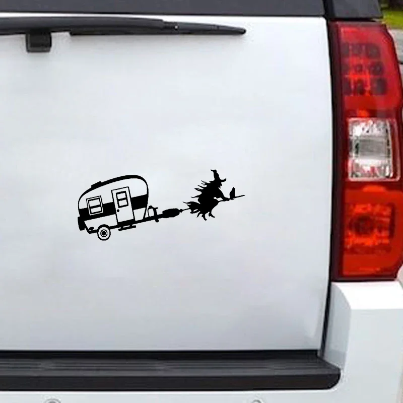 Car Sticker WITCH CAMPER Vinyl - огляд і ціна Car Accessories Quotes