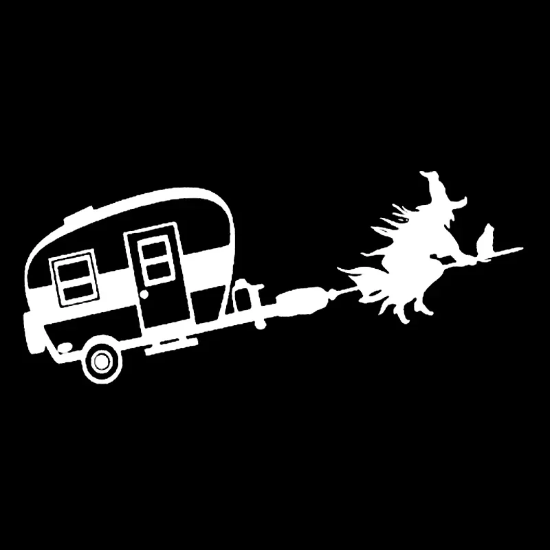 Car Sticker WITCH CAMPER Vinyl - огляд і ціна Car Accessories Quotes