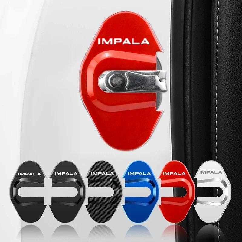 4PCS Stainless Steel Door Lock - огляд і ціна Car Accessories Logo